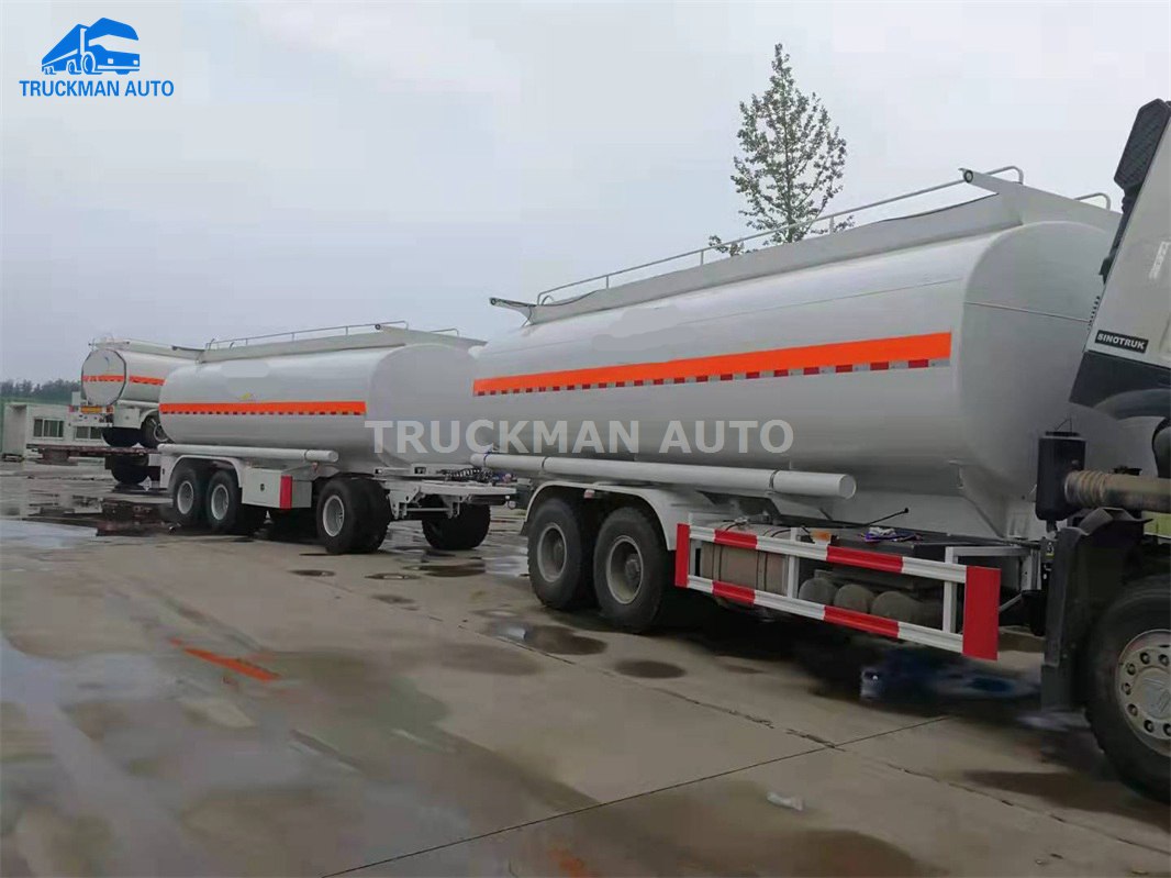 10 Units 25000 Liter Fuel Tank Truck and Trailer To Ethiopia