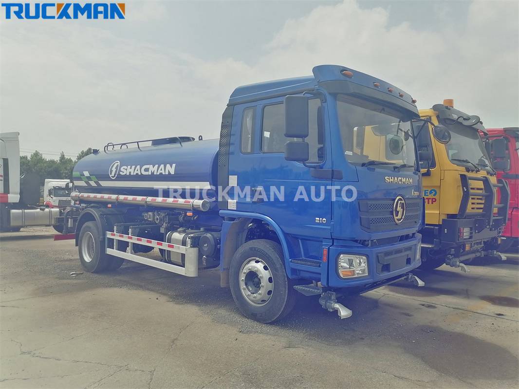 SHACMAN L3000 Water Tanker Truck Delivery To Dr Congo