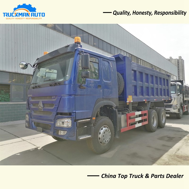 SINOTRUK HOWO 18m3 Tipper Truck With Tubeless Tire