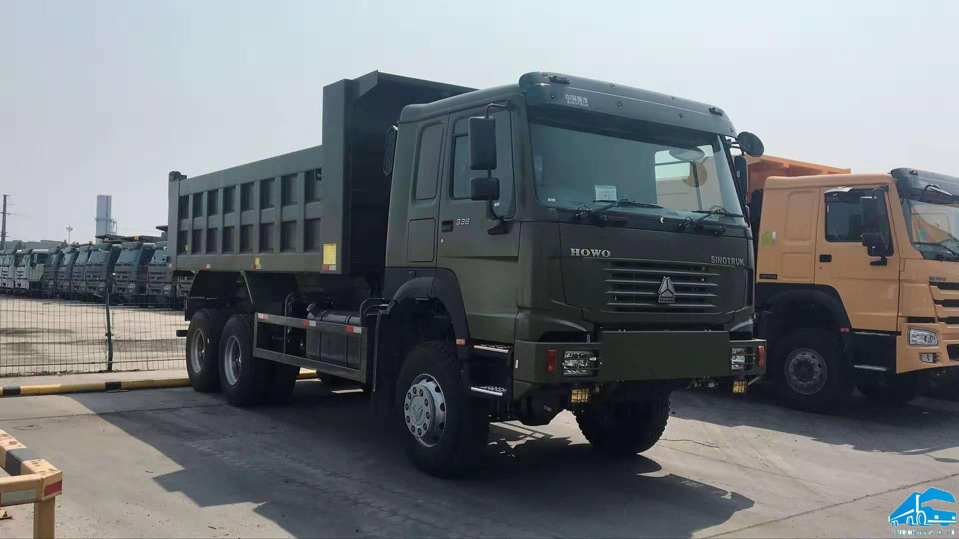 SINOTRUK HOWO All Driven 6x6 Tipper Truck For Sale