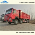 SINOTRUCK 12 Tire Dump Truck For DR Congo