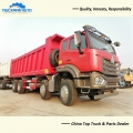 SINOTRUK HOWO E7G371 8x4 Tipper Truck For Papua New Guinea