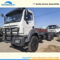 BEIBEN All Wheel Drive 6 Wheels Cargo Truck Chassis With Bumper