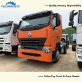 SINOTRUK HOWO A7 4x2 Trailer Truck For Tanzania