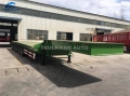 6 Axle 120 Tons Lowbed Semi Trailer For Mining Equipment Haulage