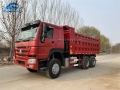 30 Tons 18m3 Cargo Box Used SINOTRUCK Dump Truck For South Sudan