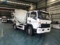 Lower Price SINO TRUCK 6m3 Light Concrete Mixer Truck For Sale