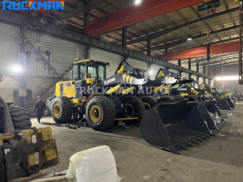 6 Units XCMG ZL50GN Wheel Loader Delivery To Ghana
