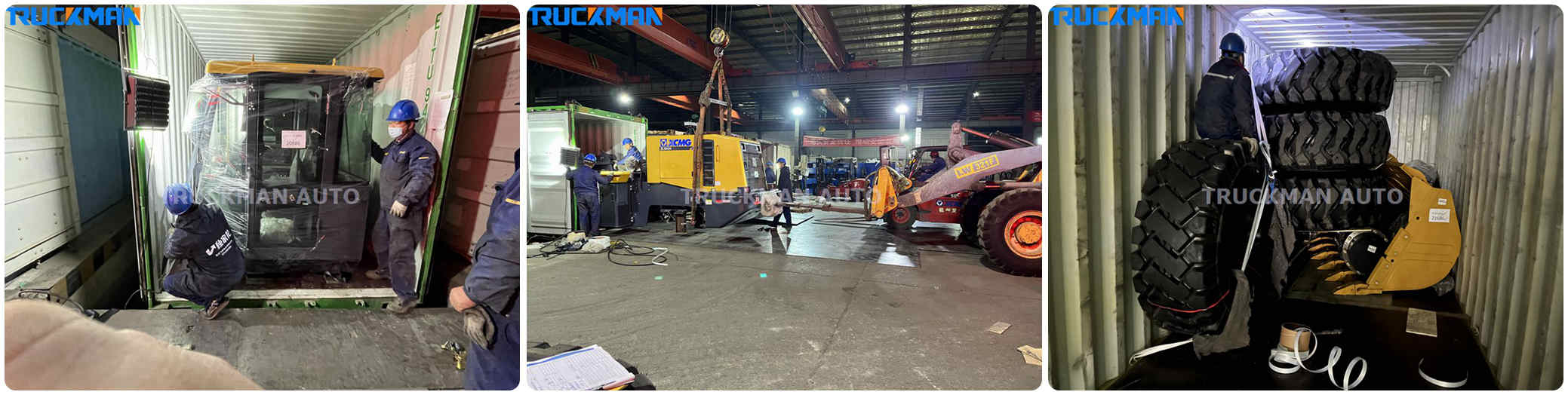 6 Units XCMG ZL50GN Wheel Loader Delivery To Ghana