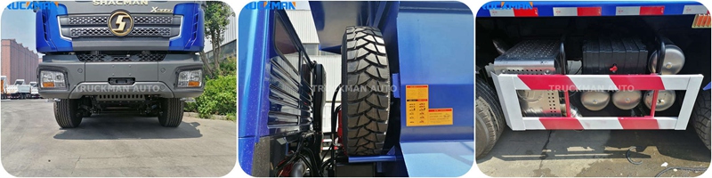 SHACMAN X3000 8x4 dump truck