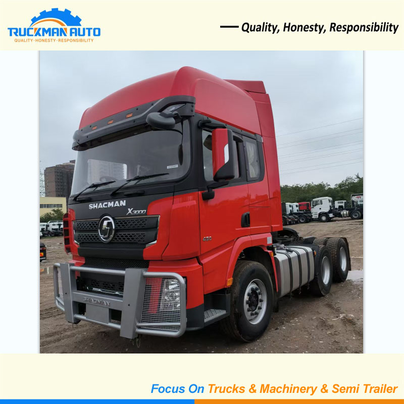 Shackman 450 SHACMAN X3000 6x4 450HP Trailer Truck With Two Sleepers