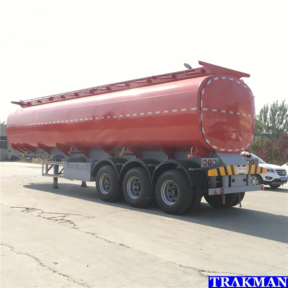 TRΛKMAN Brand 3 Axles Fuel Tank Semi Trailer