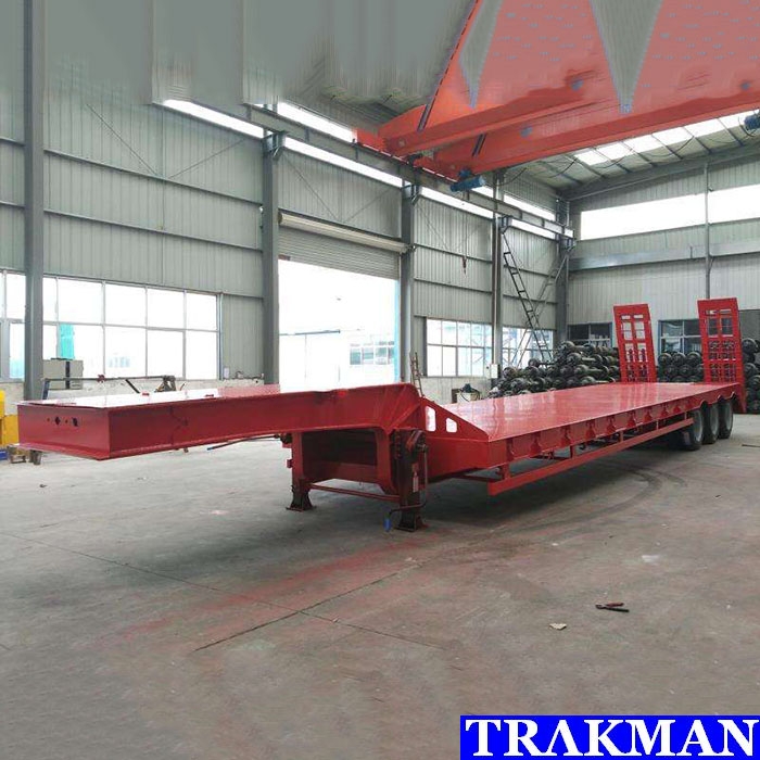 TRΛKMAN Brand Low Bed Semi Trailer