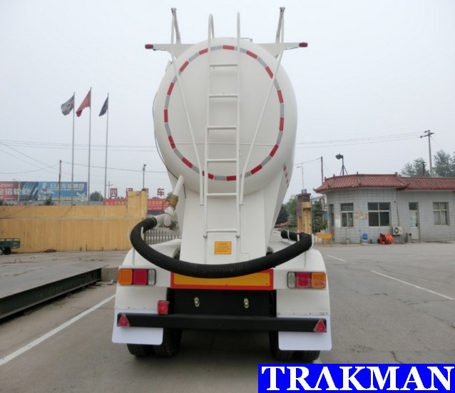 TRΛKMAN Brand Compressor Bulk Cement Tank Trailer