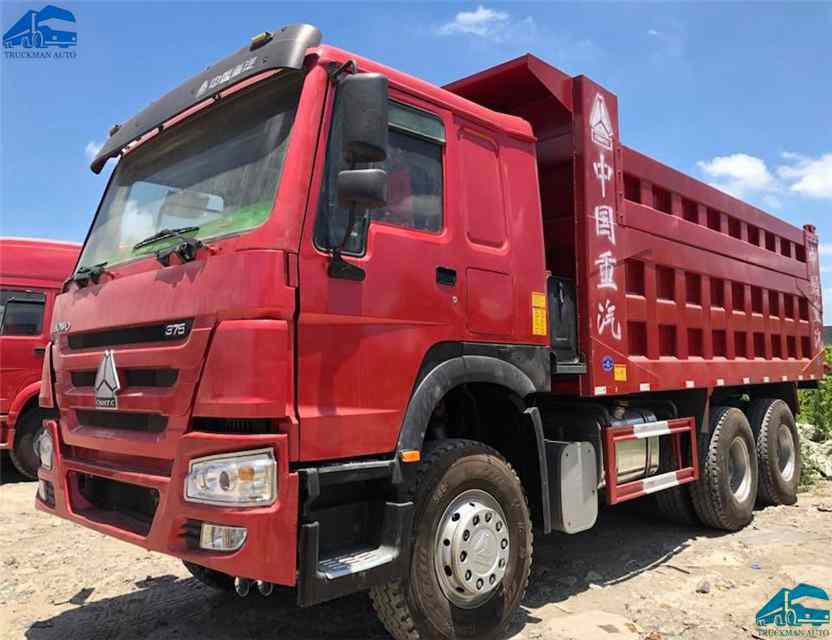Second Hand SINOTRUK HOWO Dump Truck For Sale