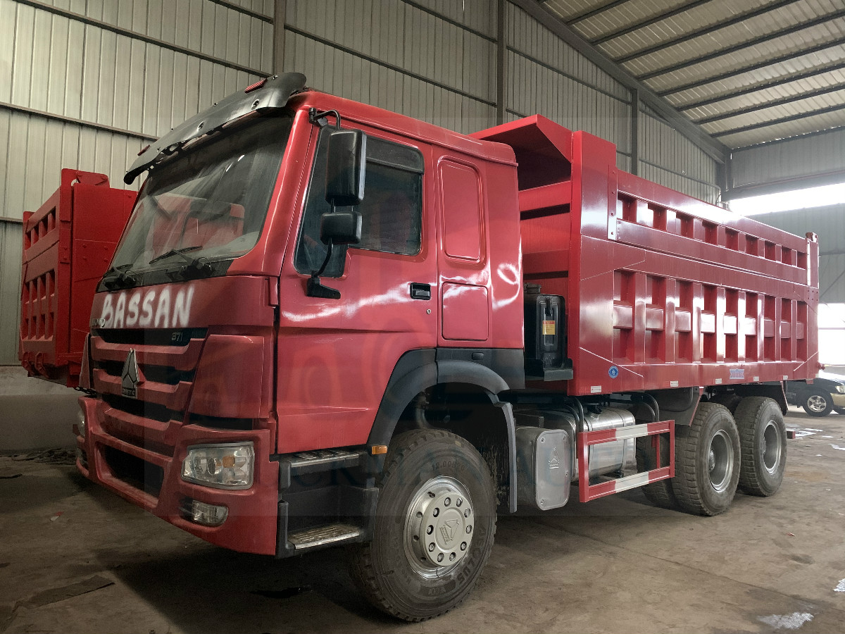 Second hand Sinotruck Howo used dump truck tipper