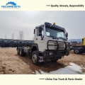 6X4 SINOTRUCK HOWO 380HP Tractor Truck For Dr Congo