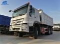 25 Tons SINOTRUK HOWO 6x4 Dump Truck With 18m3 Cargo Box
