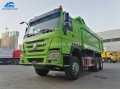 6x4 SINOTRUK HOWO 371HP Dump Truck With U Shape Cargo Box