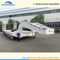 TRUCKMAN Brand 3 Axles 50 Tons Low Bed Semi Trailer For Transportation Engineering Machinery