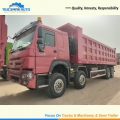 50 Tons SINO TRUCK HOWO 8x4 430HP Dump Truck For Congo