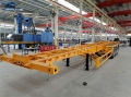 3 Axle 20FT 40FT Container Skeleton Semi Trailer