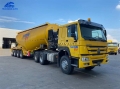 4 Axle 55 Cubic Meter Bulk Cement Tanker Trailer