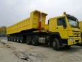 Ghana 6 Axles Bauxite Manganese ore 80 Tons 90 Tons Tipper Trailer