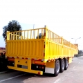 TRΛKMAN Brand 3 Axles Cargo Fence Trailer
