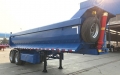 3 Axles 70 Tons U Shape Dump Tipper Trailer