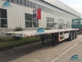 TRΛKMAN Brand Flatbed Container Semi Trailer