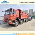 Cheap Price SINOTRUK HOWO 400HP 12 Wheels Tipper Truck For Construction
