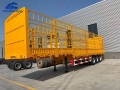 3 Axle Fence Cargo Semi Trailer For All Kind Of Cargoes Transport