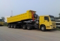 TRΛKMAN Brand 3 Axles Tipper Dump Semi Trailer